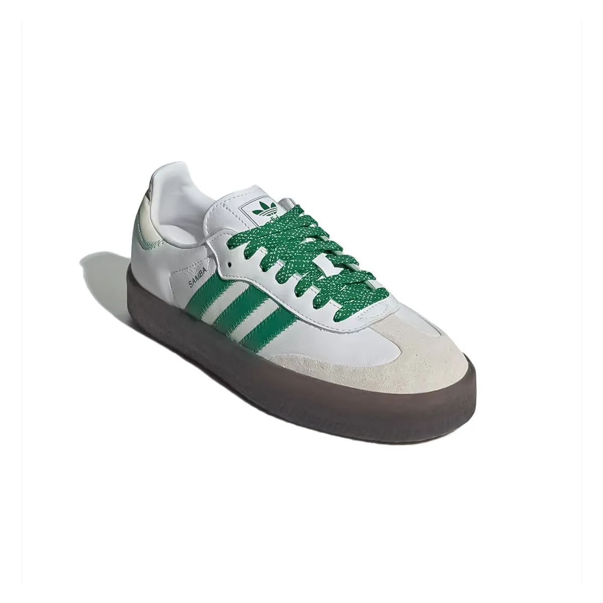 adidas SAMBAE W" FTWR/GREE/OFFW"    "//" IE9105 Adidas Samba Soccer Shoe