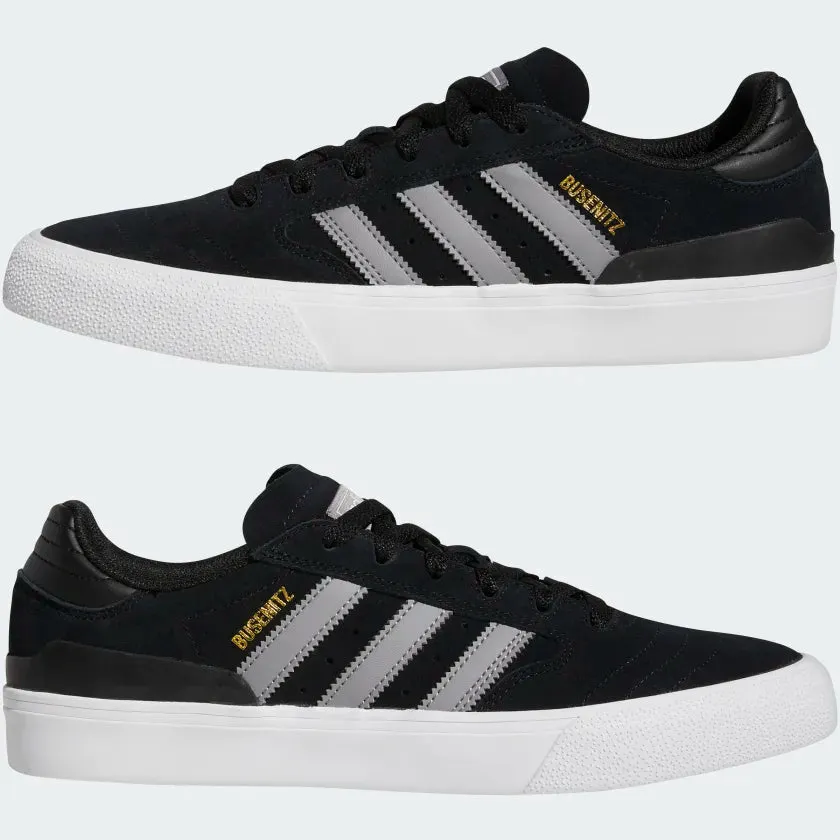 Adidas Skateboarding Busenitz Vulc II Skate Shoes - Core Black/Grey Three/Cloud White Basketball Adidas Shoes 2013