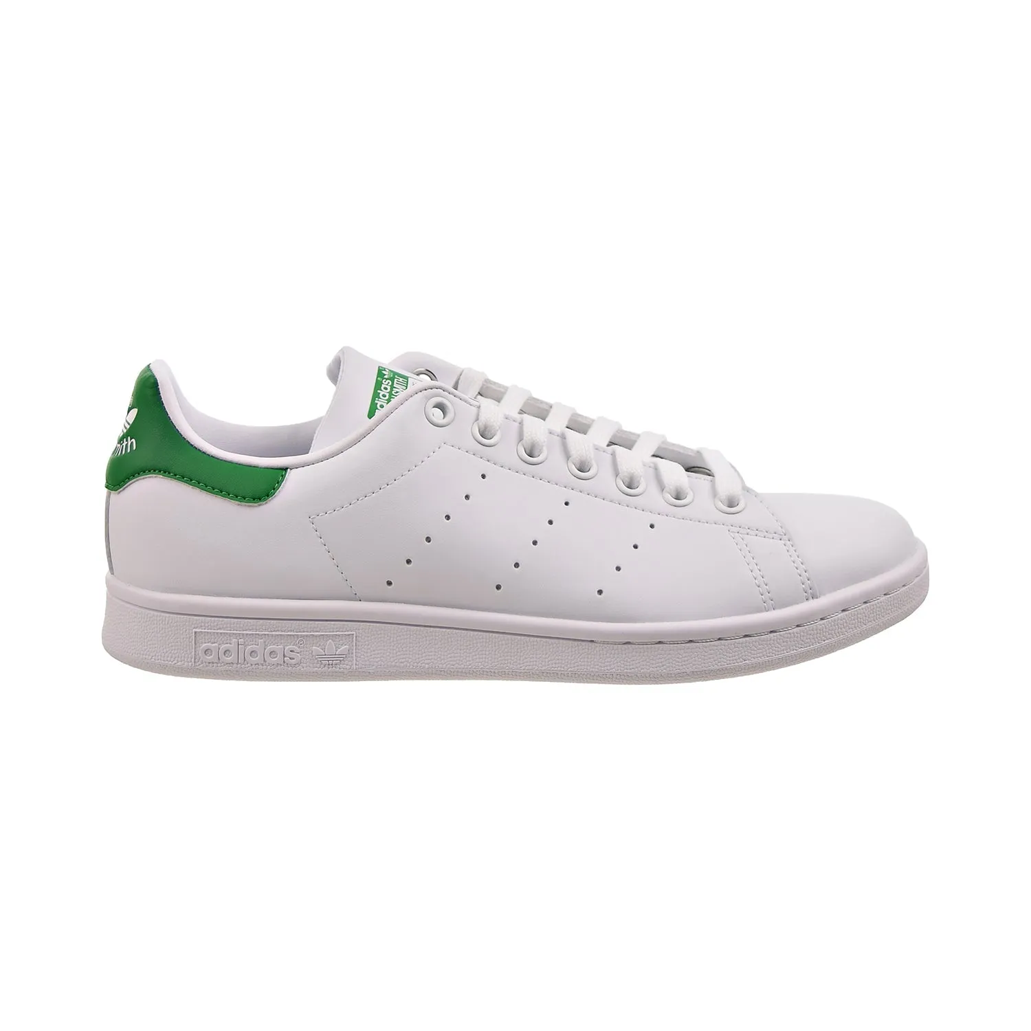 Adidas Stan Smith Men's Shoes Cloud White-Green Adidas Shoes.