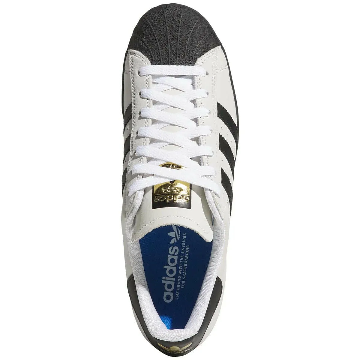 Adidas - Superstar Adv Shoes Crystal White/Black/White Adidas Tennis Shoes Superstar
