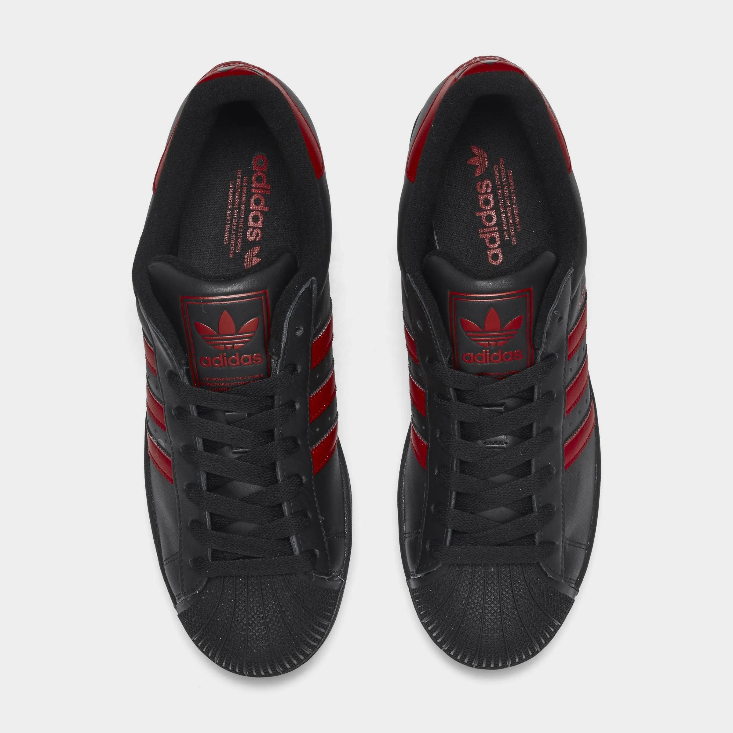 Adidas Adipure Toe Shoes adidas Superstar II Black / Red