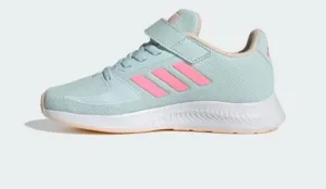 Adidas Tensaur Run 2.0 Kids Shoes  Light Blue with Pink Stripes | Original Adidas Pakistan Shoes Shoes Adidas