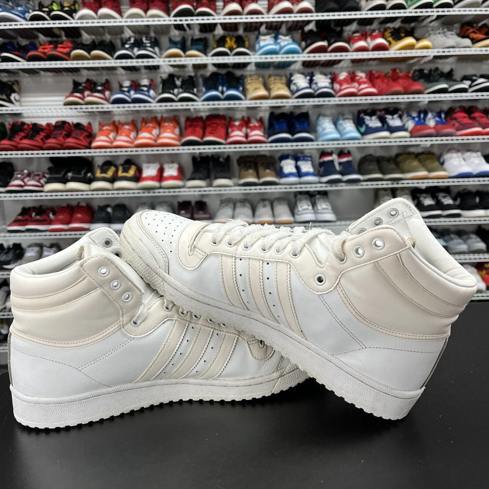 Golf Shoes Adidas Adidas Top Ten High White And Pink S84596 Size 11.5