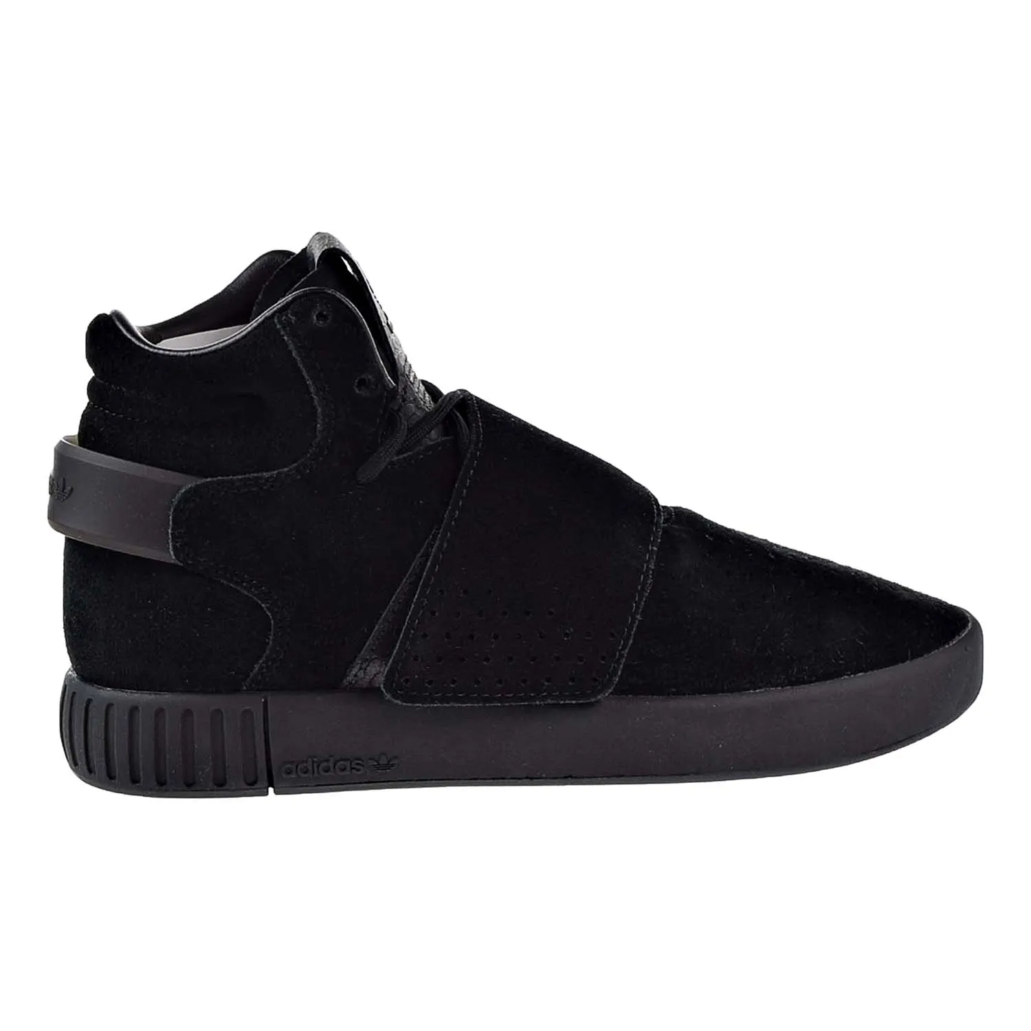 Ozweego Adidas Shoes Adidas Tubular Invader Strap J Big Kids Shoes CBlack/Cblack/White