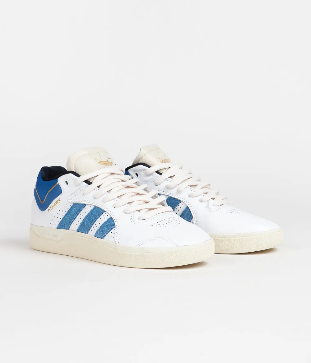 Adidas Tyshawn Shoes - FTWR White / Custom / Royal Blue Old Adidas Shoes