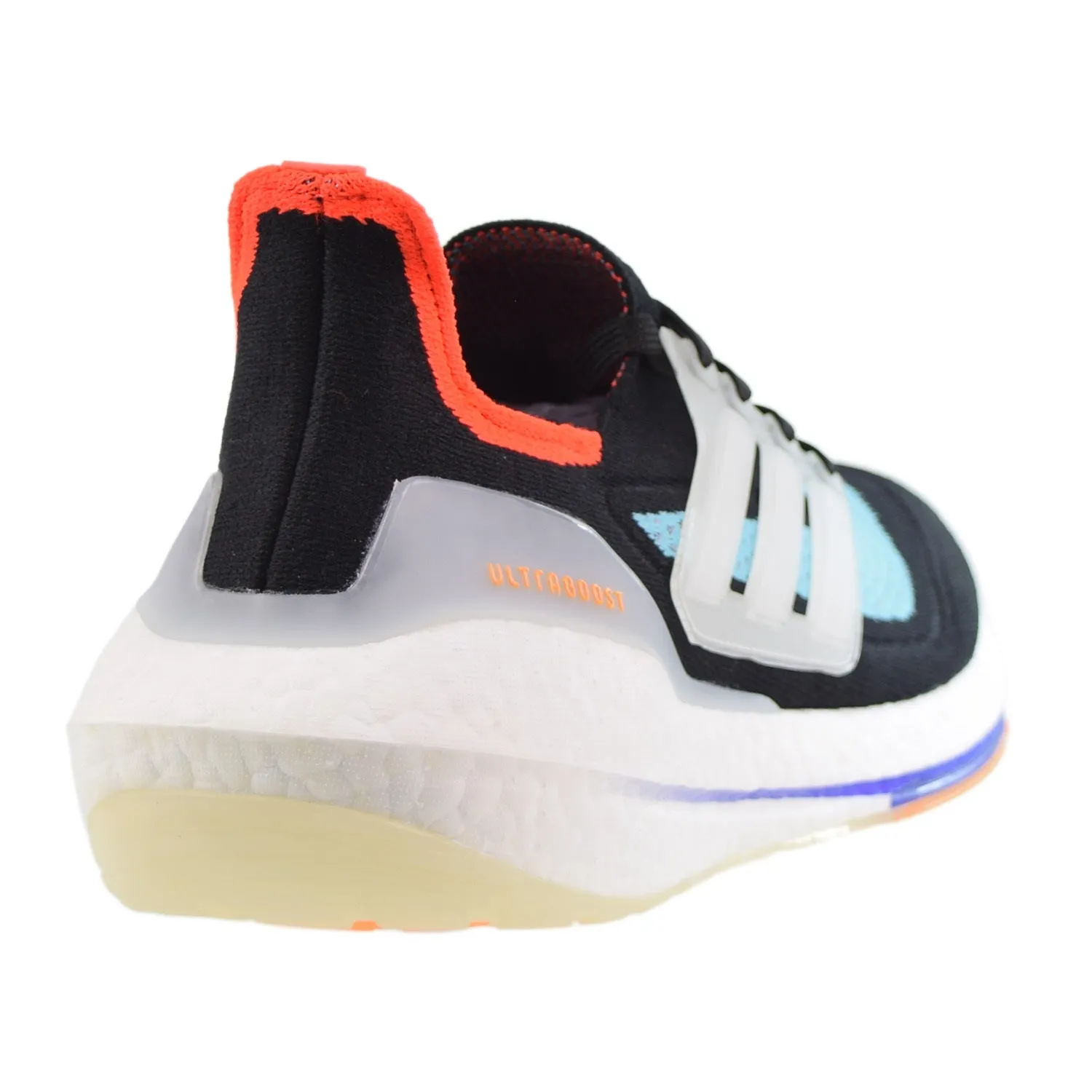 Adidas Ultra Boost 21 Men's Shoes Black-Pulse Aqua Adidas Shoes In Box