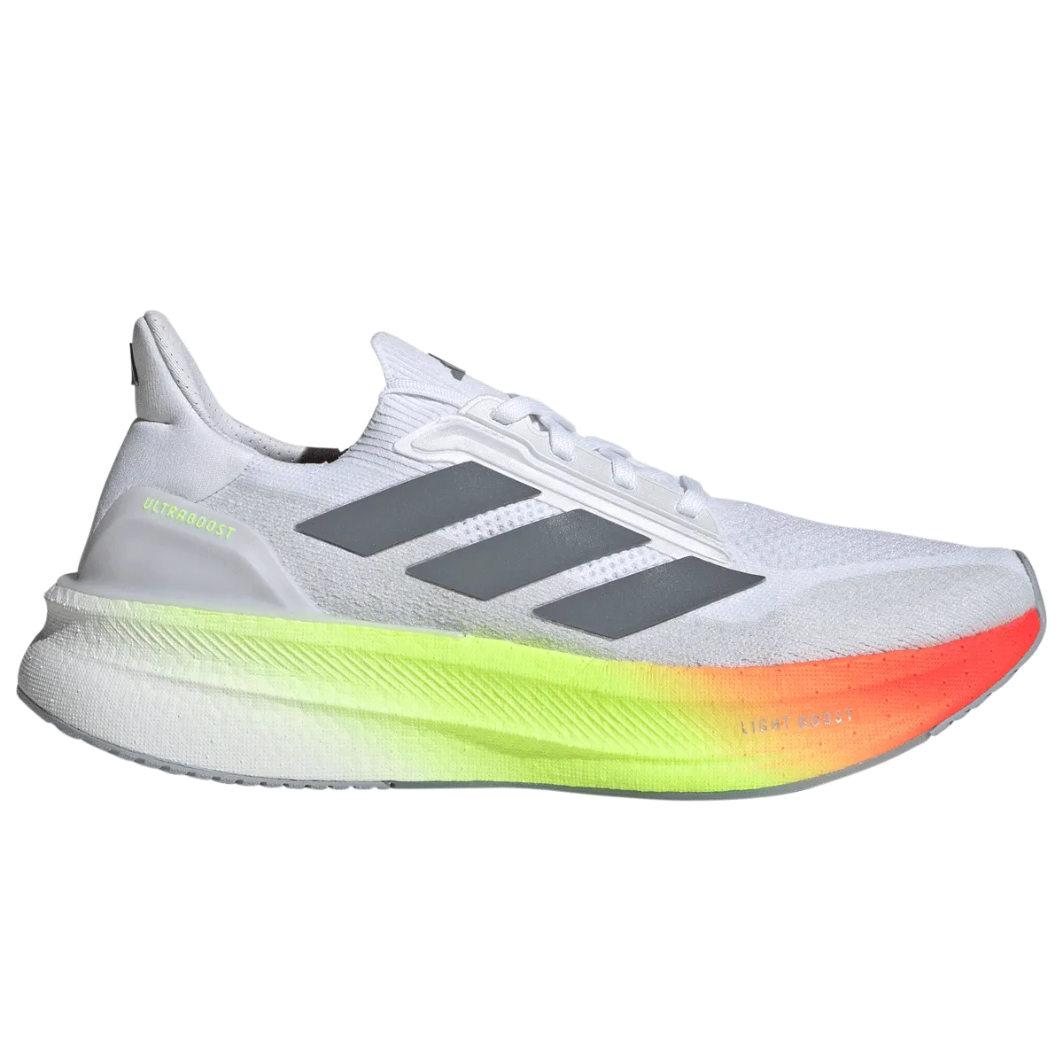 adidas Ultraboost 5X Running Shoes - Mens - White Neon Adidas Shoes