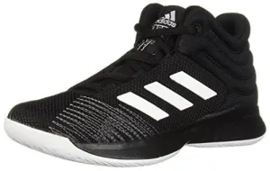 adidas Unisex Pro Spark 2018 Basketball Shoe, Black/White/Grey, 4.5 M US Big Kid Adidas Yohji Yamamoto Shoes