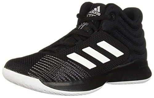 Adidas Ultra Boost Running Shoes adidas Unisex Pro Spark 2018 Basketball Shoe, Black/White/Grey, 4.5 M US Big Kid