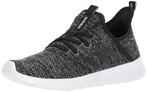 adidas Women's Cloudfoam Pure Running Shoe, black/black/white, 8 Medium US Demon Slayer Adidas Shoes
