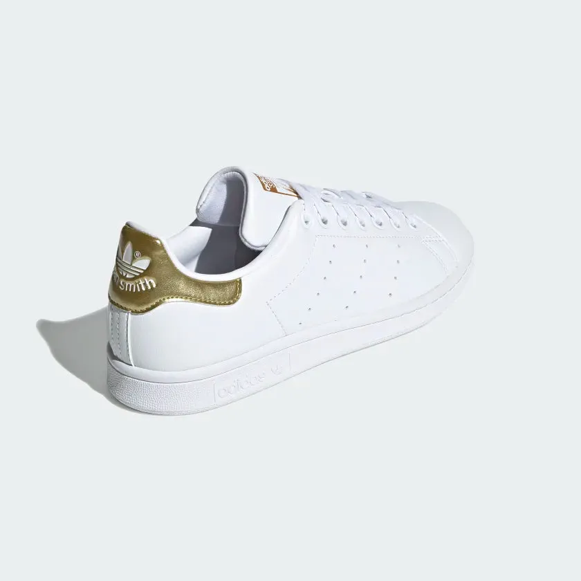 Forum Low Cl Shoes Adidas Adidas - Women's Stan Smith White/Gold Metallic G58184