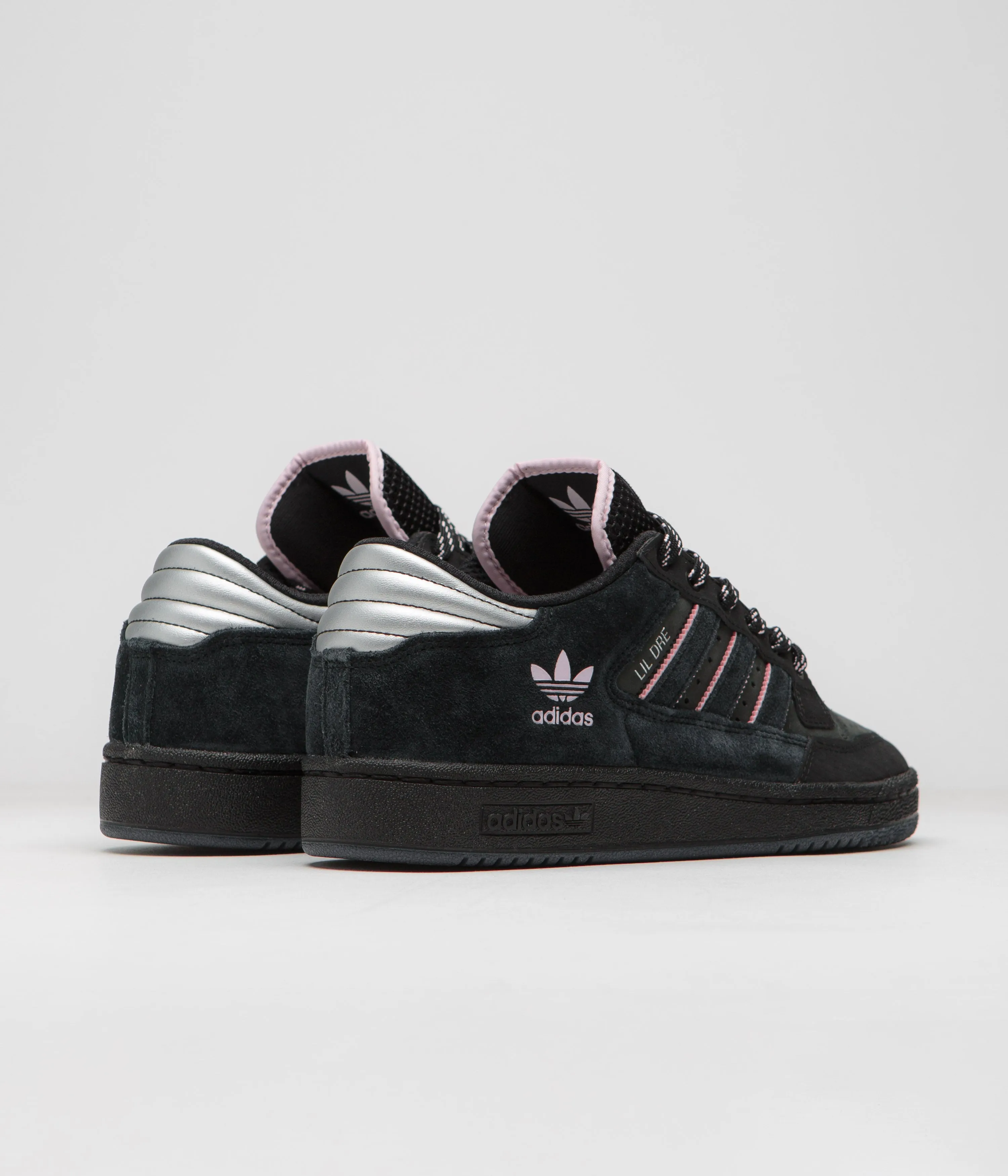 Adidas x Lil Dre Centennial 85 Low ADV Shoes - Core Black / Clear Pink / Core Black Adidas Originals Taekwondo Lace Casual Shoes