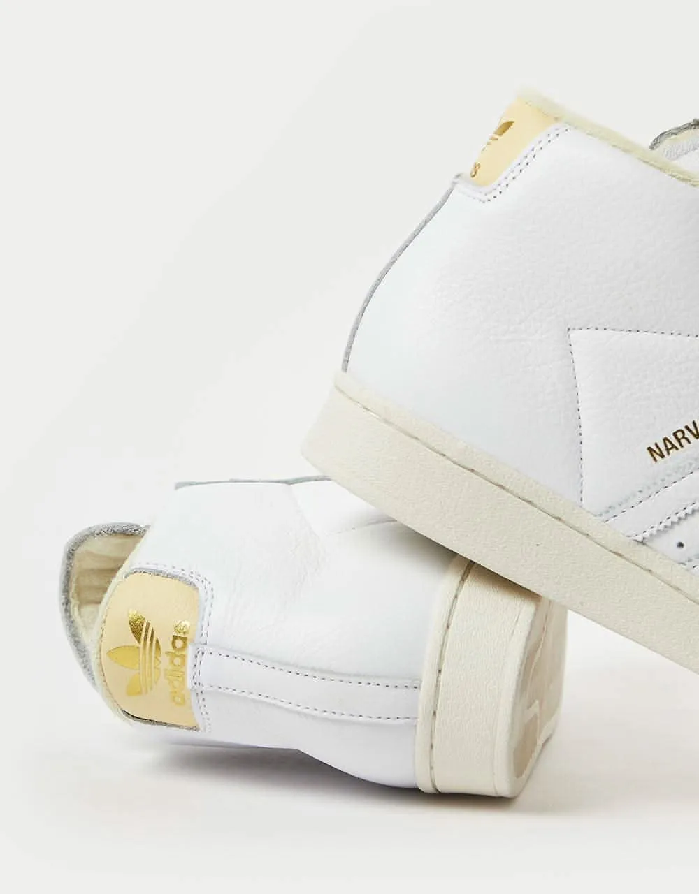 adidas x Sam Narvaez Pro Model ADV Skate Shoes - White/White/Easy Yellow Adidas Switch Fwd Running Shoes