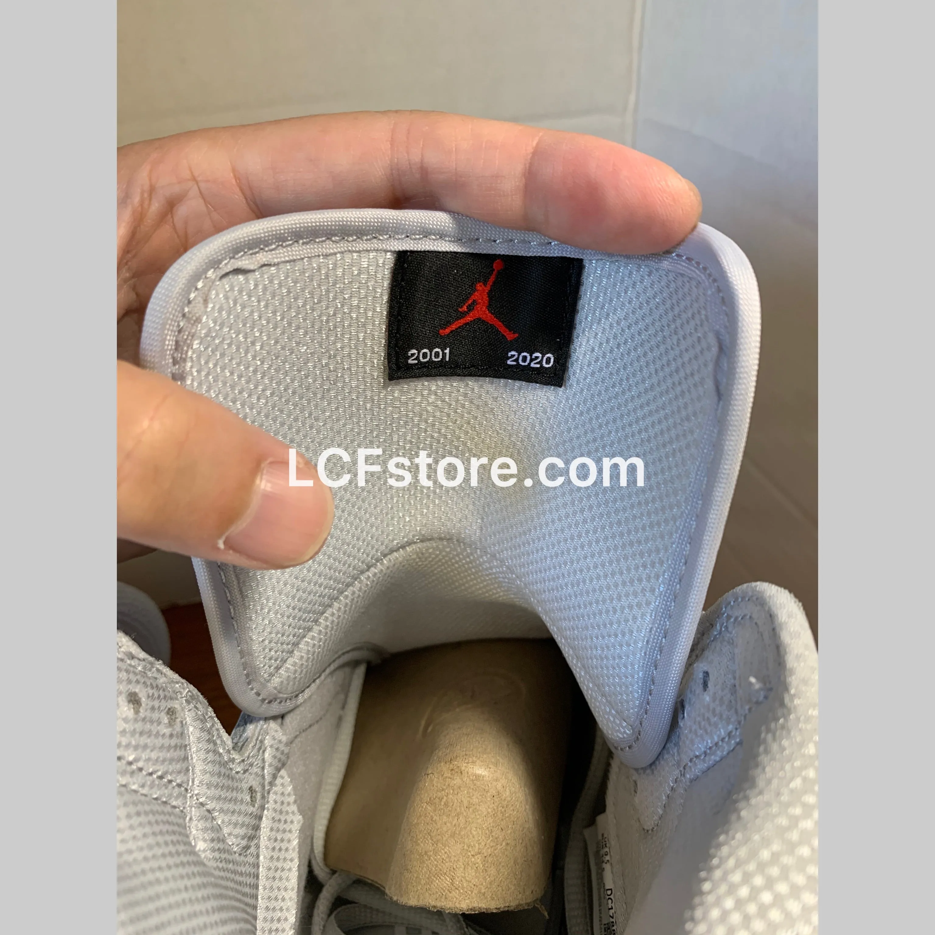 Air Jordan 1 Co.Jp Metallic Silver Asics Cheerleading Shoes