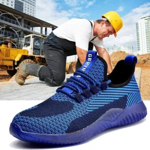 Air Safety Shoes Breathable Work Sneakers Sneakers That Make You Taller
