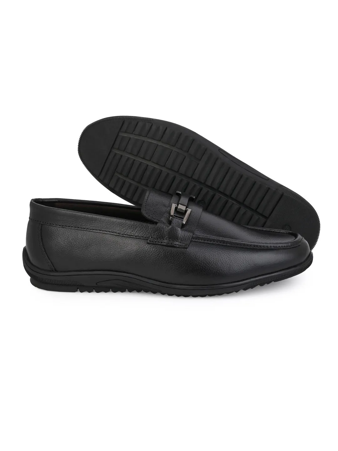 Faux Leather Chunky Heel Loafers Alberto Torresi Genuine Leather Filter Your Pain Rubber Sole Loafers