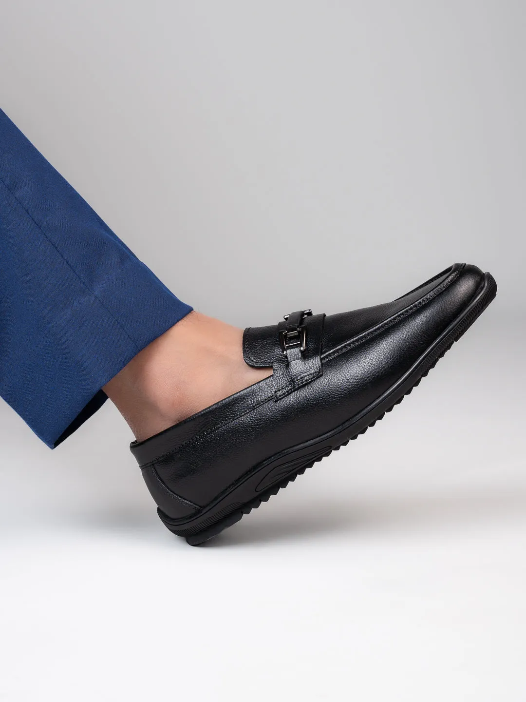 Loafers Office Shoes Alberto Torresi Genuine Leather Filter Your Pain Rubber Sole Loafers