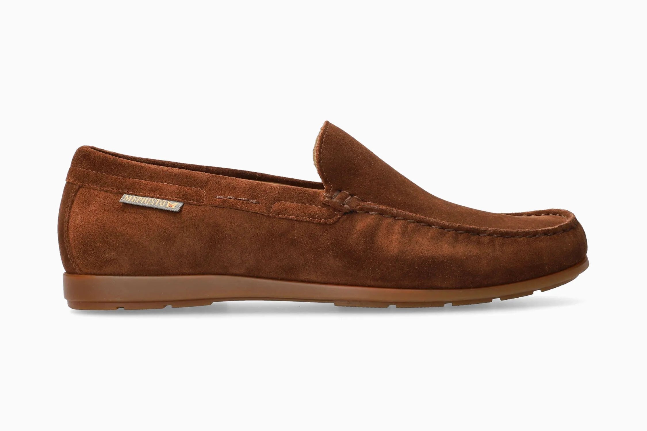 Algoras - Brown Leather Slip On Mule