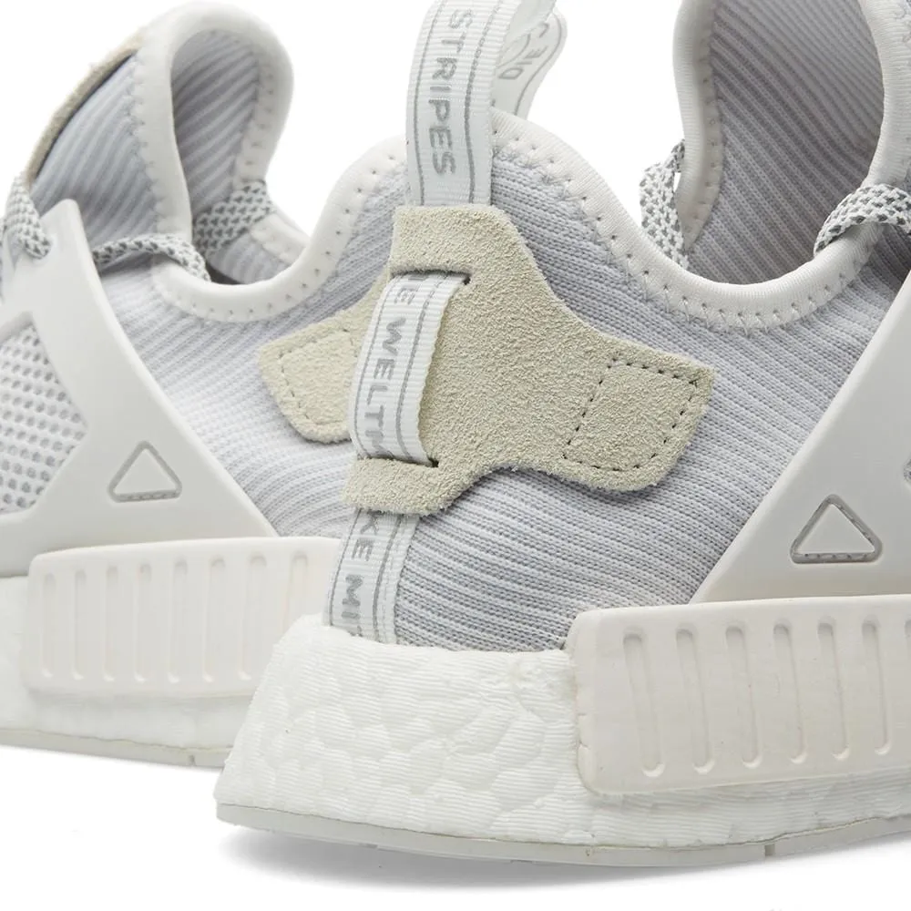 Adidas Dropset Training Shoes Adidas NMD_XR1 Primeknit White-Vintage White