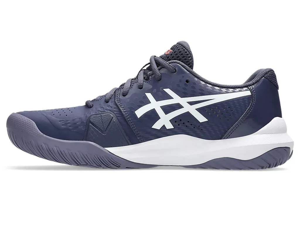 Asic Shoes For Plantar Fasciitis Asics Men's GEL-CHALLENGER 14 Tennis Shoes in Indigo Fog/White
