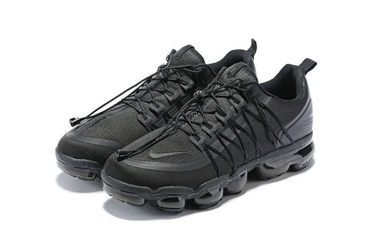 Nike Air Vapormax Run Utility All Black Shoes Sneakers Men !!! CYBER MONDAY SALE !!! Asics Shoe Chart