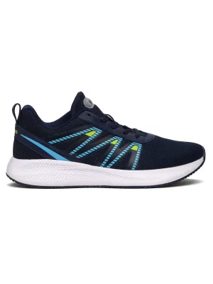 WENDIGO Navy Men's Running Shoes Best Running Shoe For Knee Pain