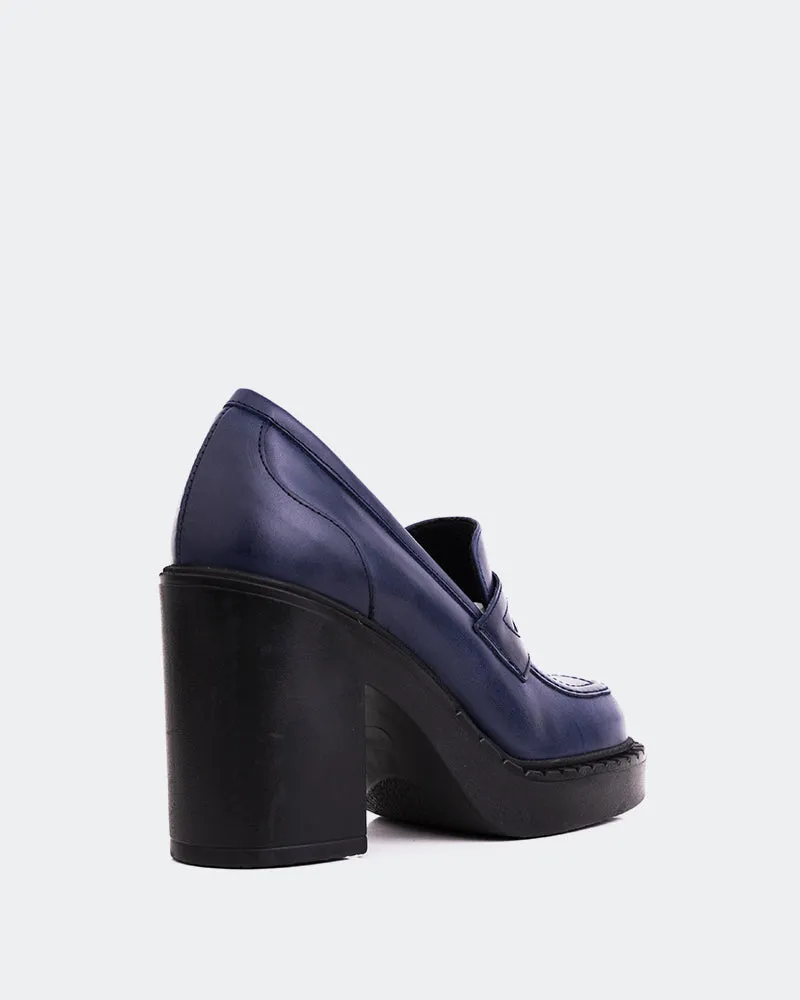 Pearl Loafers Allington Navy Leather
