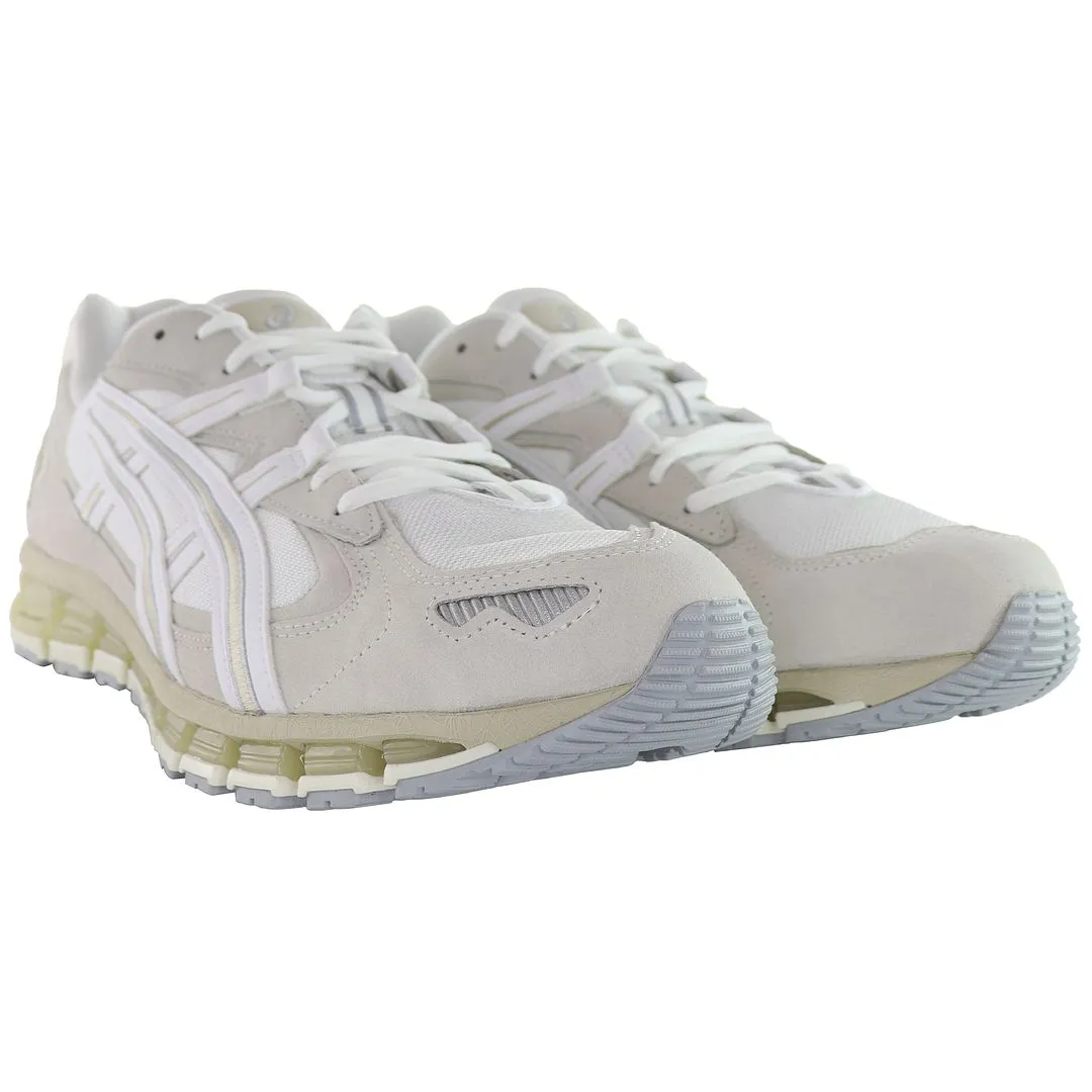 Asics Gel-Kayano 5 Mens White Trainers Asics Velcro Wrestling Shoes
