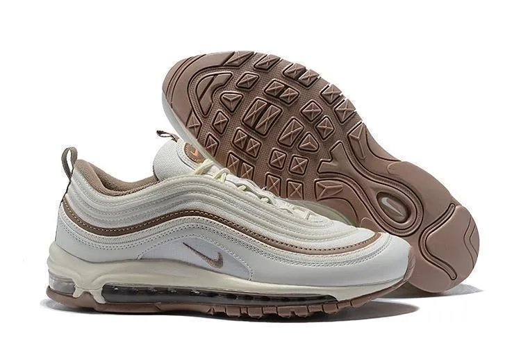 Nike Air Max 97 White Light Bone Shoes !!! CYBER MONDAY SALE !!! Asics Walking Shoes Plantar Fasciitis