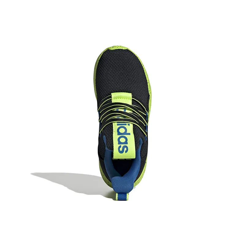Adidas Fastest Running Shoes Kid's Preschool Lite Racer Adapt 7.0 Black/Lucid Lemon/Royal