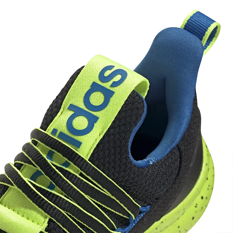 Adidas Nmd R1 Shoe Kid's Preschool Lite Racer Adapt 7.0 Black/Lucid Lemon/Royal