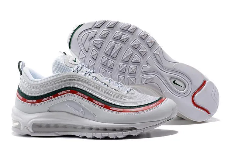 Nike Air Max 97 x Undefeated White Men Shoes Sale Size US 7-11 Asics Dynaflyte 3 Running Shoes