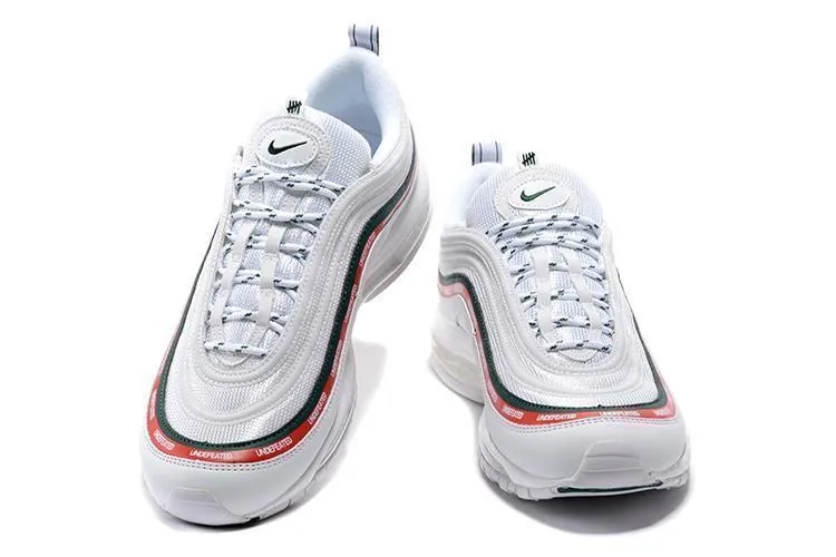 Nike Air Max 97 x Undefeated White Men Shoes Sale Size US 7-11 Asics Gel Tactic 12 Badminton Shoes