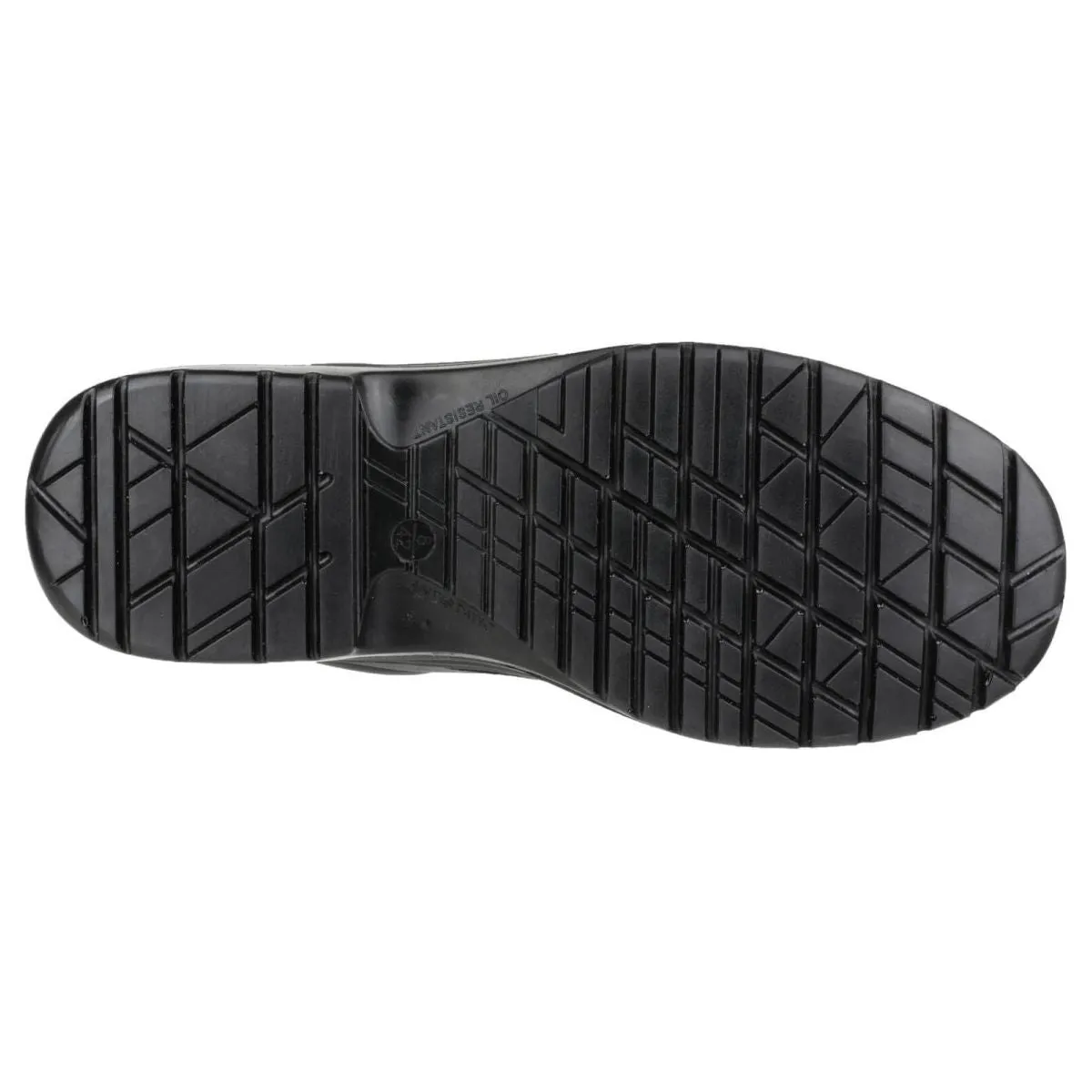 Leather Work Boots Slip On Amblers Fs662 Metal-Free Water-Resistant Safety Shoes Womens