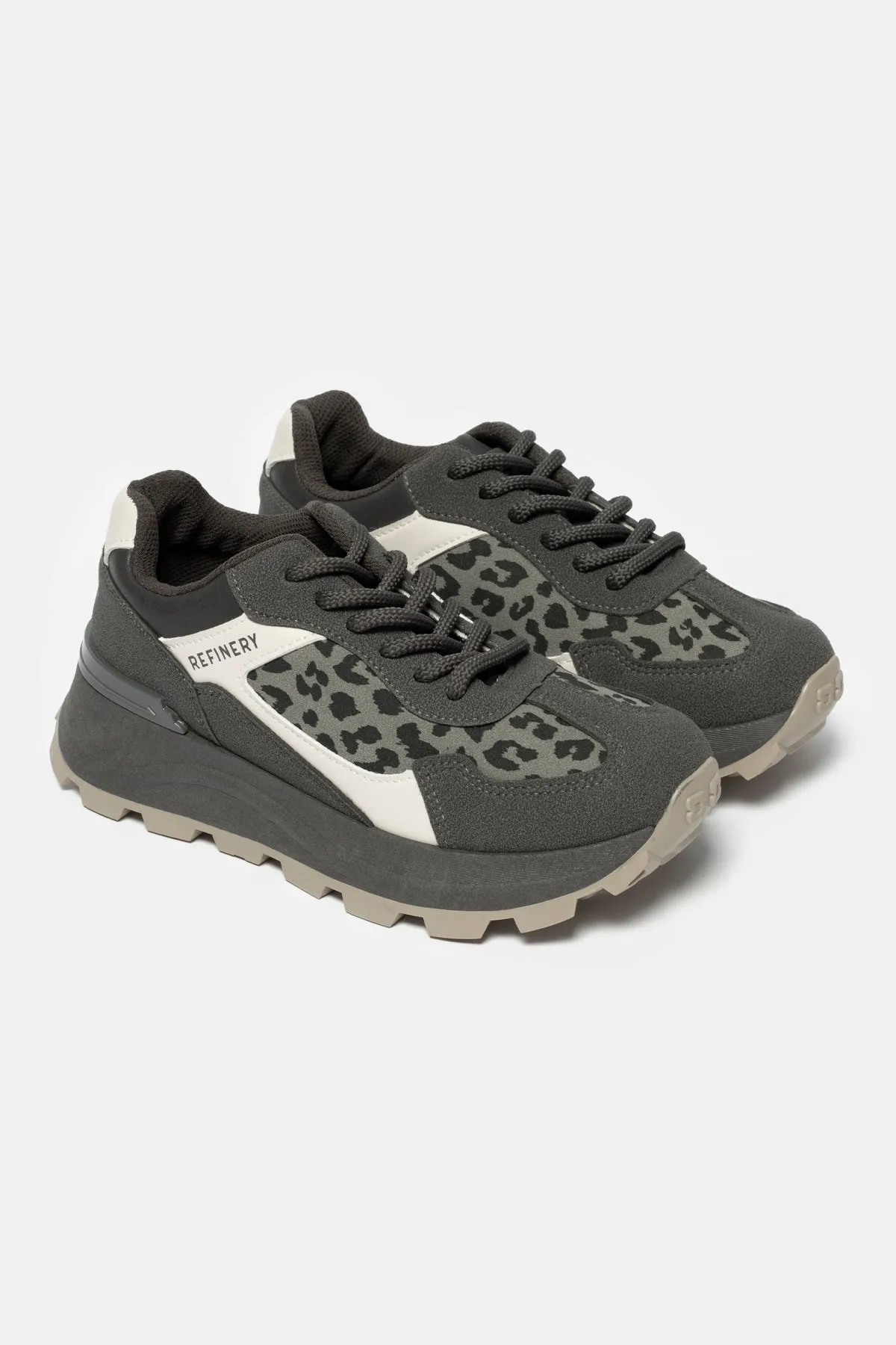 Animal Detail Chunky Sneaker Arch Fit Slip On