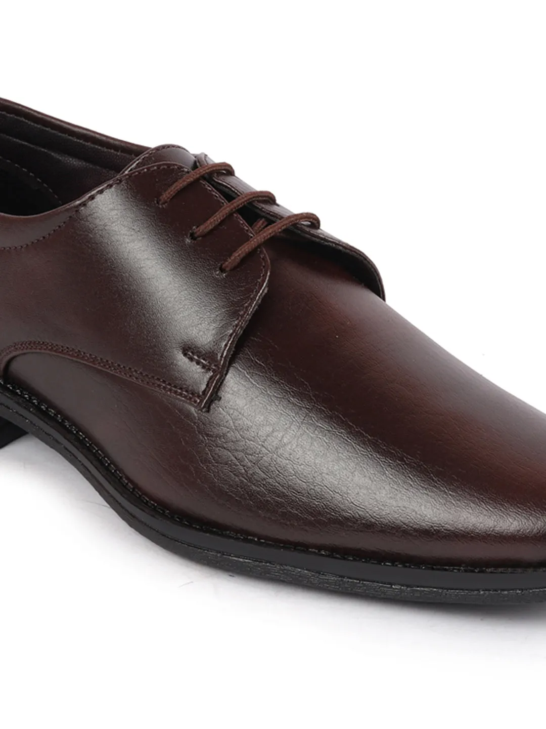 Best Work Boots For Diabetic Feet Men Brown Formal Office Work Lace Up Derby Shoes