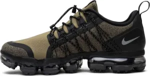 Asics Streetwear Shoes Nike Air Vapormax Run Utility Medium Olive Shoes Sneakers Men !!! CYBER MONDAY SALE !!!