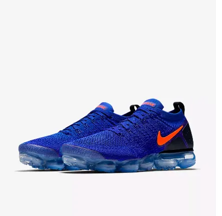 Nike Air Vapormax Flyknit 2 Blue Black Orange Shoes Sneakers Men !!! CYBER MONDAY SALE !!! Asics Running Shoe Guide