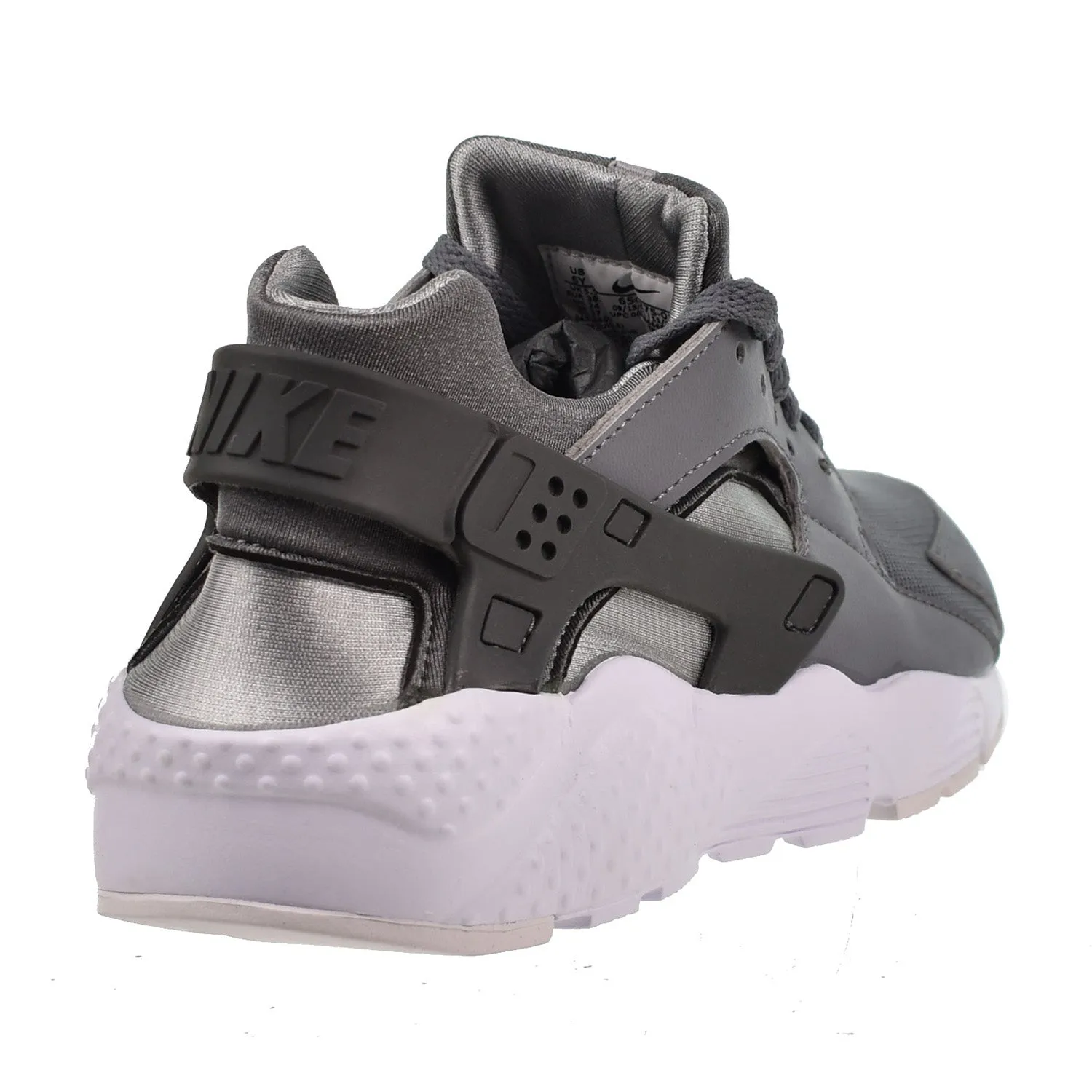 Nike Huarache Run (GS) Big Kids' Shoes Grey-Silver Asics Step Aerobic Shoes