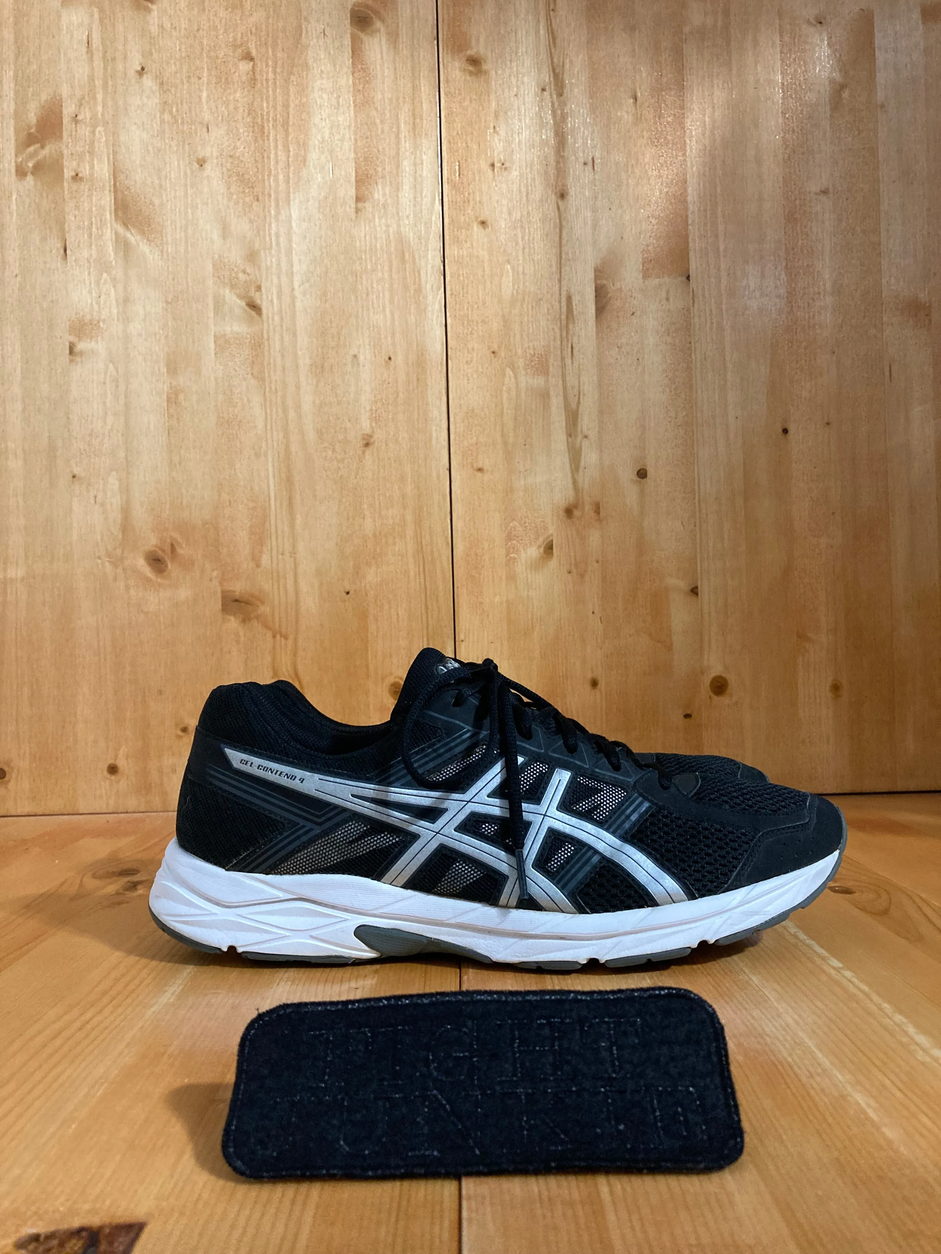 ASICS GEL CONTEND 4 Men Size 11 Running Shoes Sneakers Black T715N Asics Best Comfortable Shoes