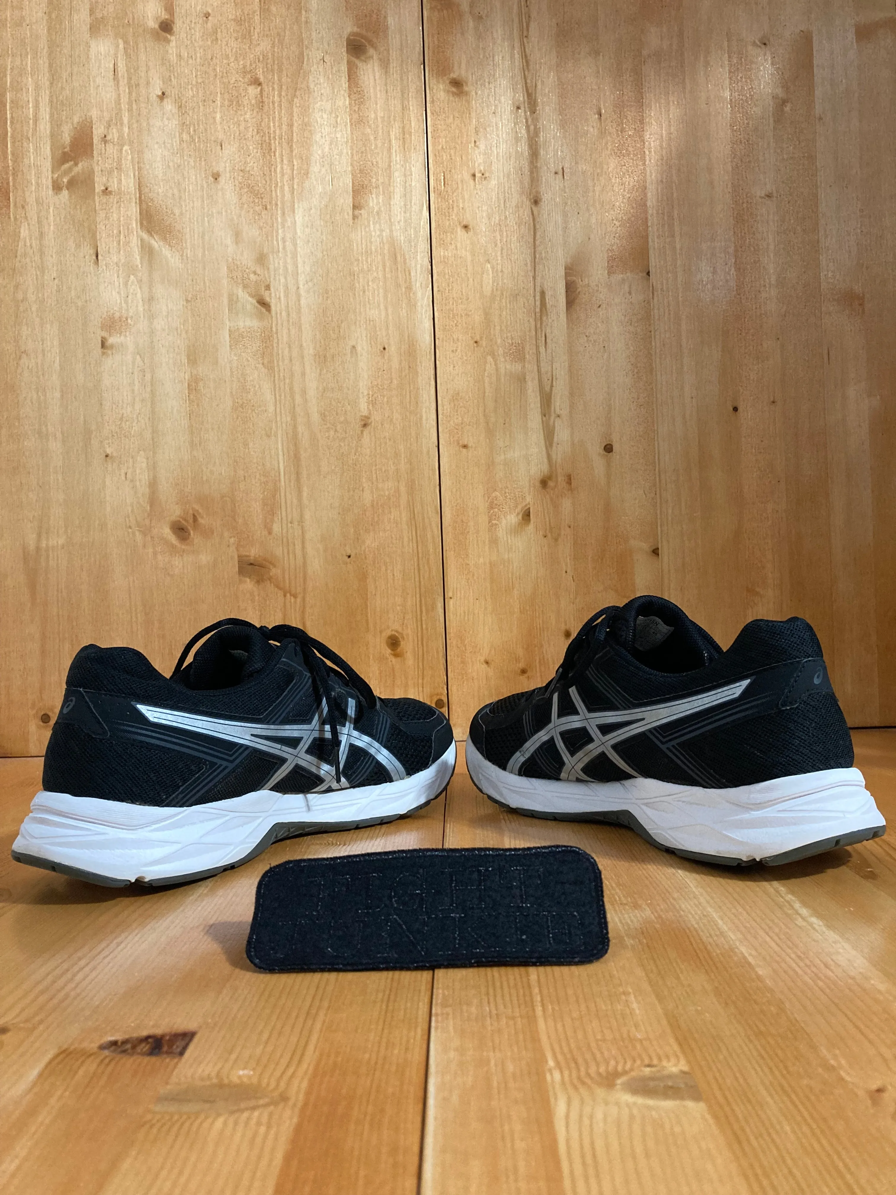 ASICS GEL CONTEND 4 Men Size 11 Running Shoes Sneakers Black T715N Table Tennis Shoes Asics