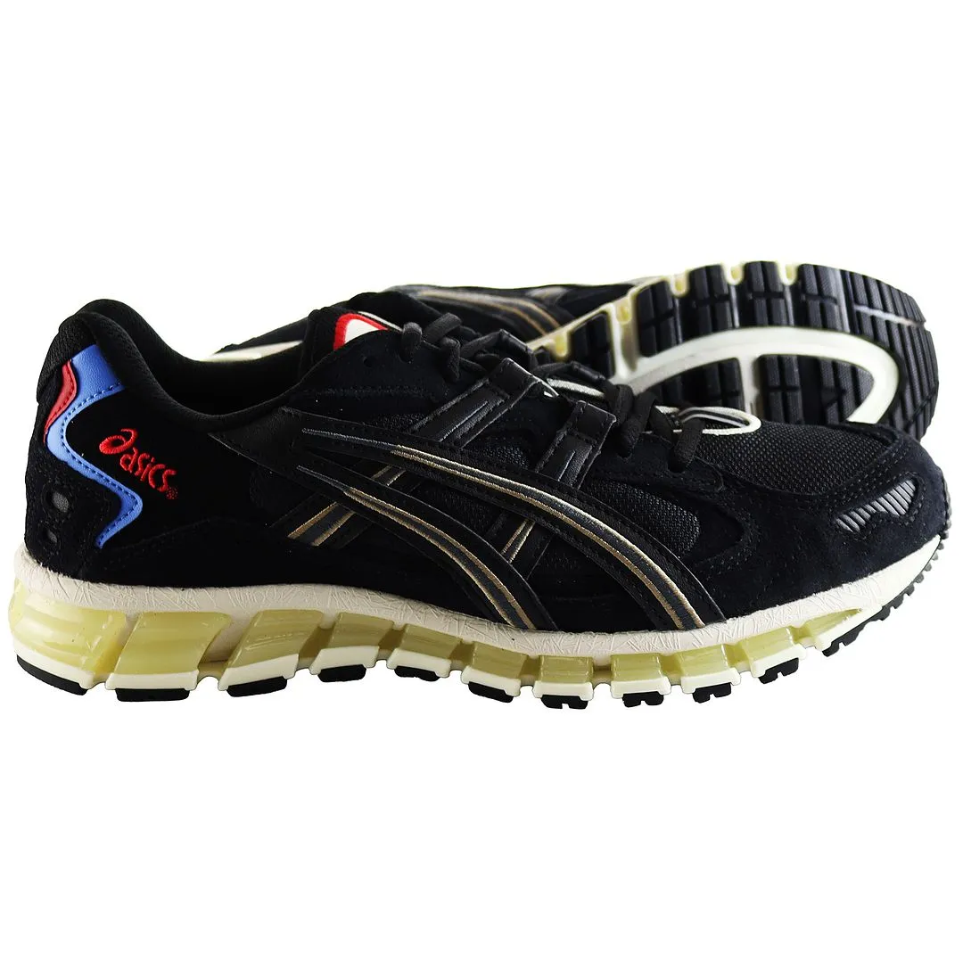 Asics Wrestling Shoes Omniflex Asics Gel-Kayano 5 Mens Black Trainers
