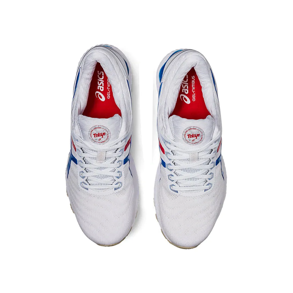 Asics Gel-dedicate 8 Pickleball Shoes Asics Gel Nimbus 22 Retro Tokyo White Blue Mens Running Shoes