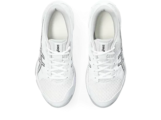 Asics Gel Rocket 11 (White/Pure Silver) Running Shoes Asics Gel Nimbus
