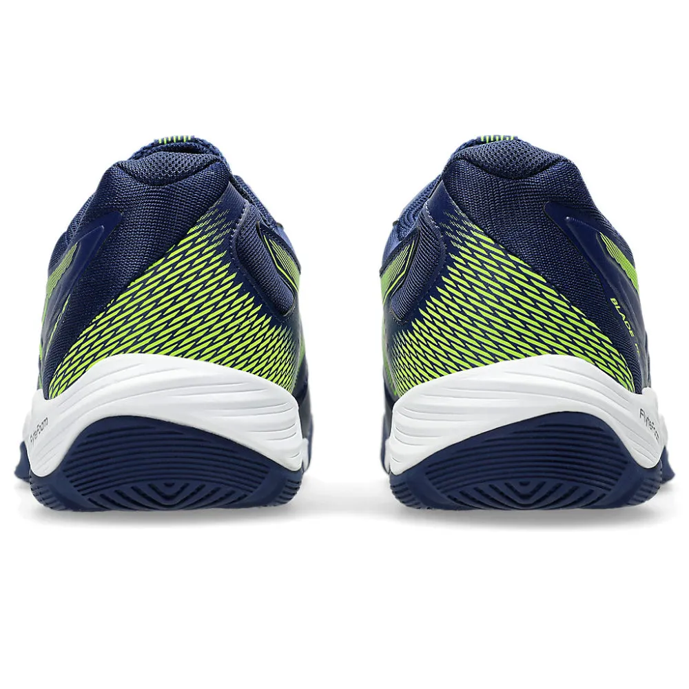 ASICS Men's Blade FF Badminton Shoe (Blue Expanse/Safety Yellow) Asics Ex89 Shoes