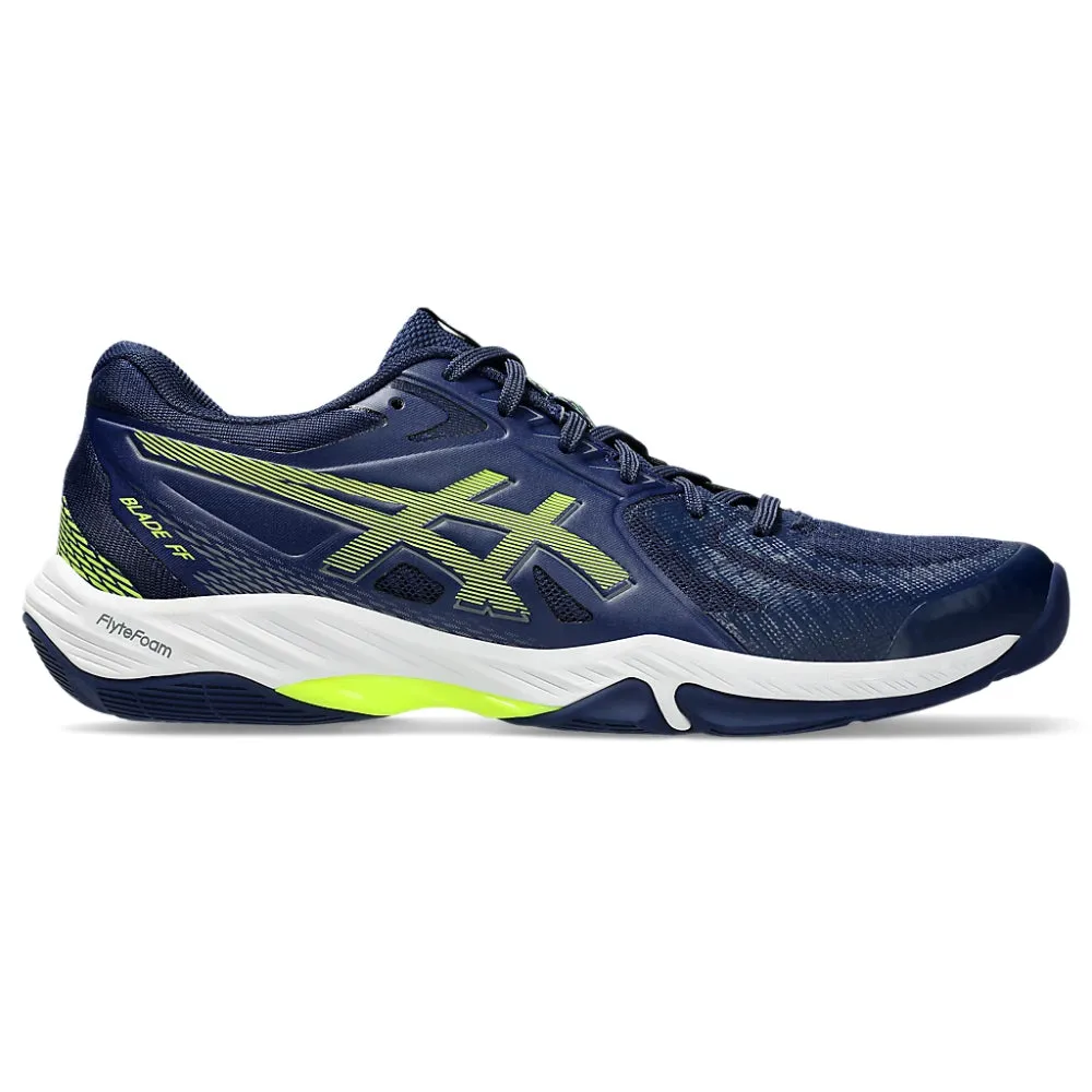 Asics Gel-noosa Tri 9 Running Shoe ASICS Men's Blade FF Badminton Shoe (Blue Expanse/Safety Yellow)