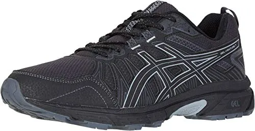 ASICS Men's Gel-Venture 7 Running Shoes, 10.5M, Black/Sheet Rock Asics Tiger Shoes Mexico 66