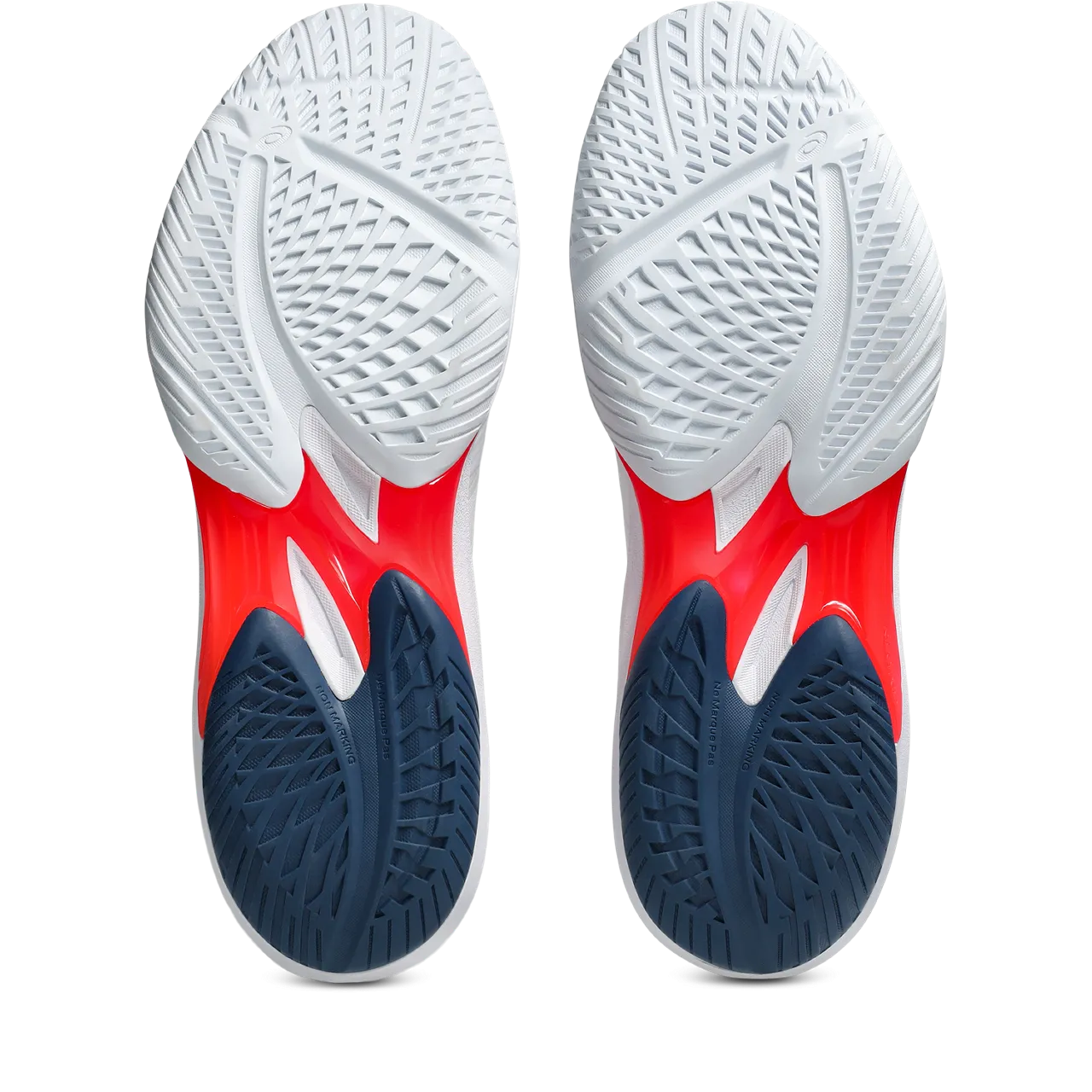 Asics Shoes Kayano 14 Asics Men's Sky Elite FF 3 Indoor Court Shoes AW25 White Mako Blue