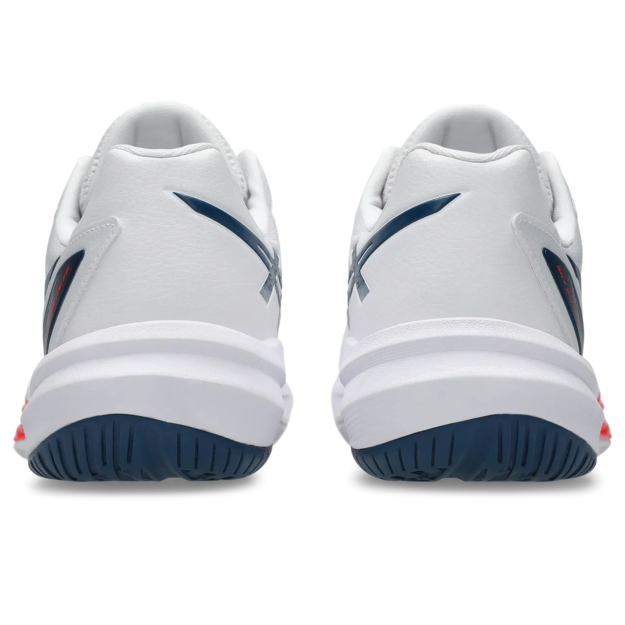 Asics Gel Excite 4 Running Shoes Asics Men's Sky Elite FF 3 Indoor Court Shoes AW25 White Mako Blue