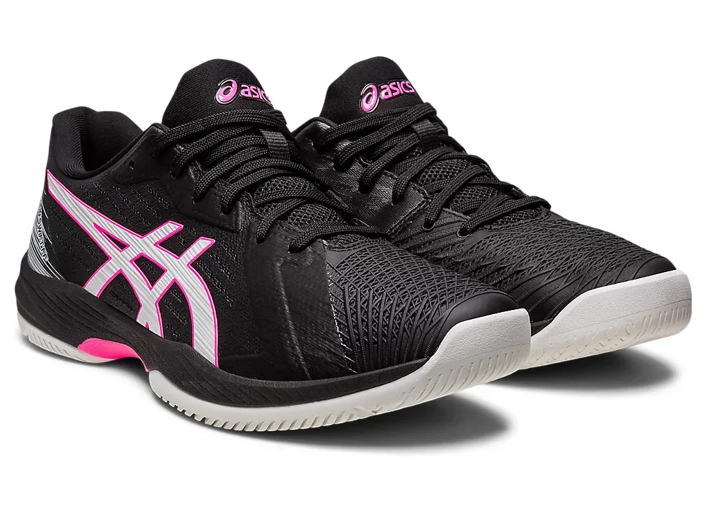 Asics Men's SOLUTION SWIFT FF Tennis Shoes in Black/Hot Pink Shoes Similar To Asics Novablast 3